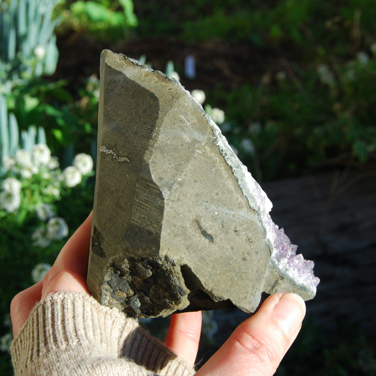 Amethyst Geode Crystal Cathedral Cluster Uruguay Self Standing