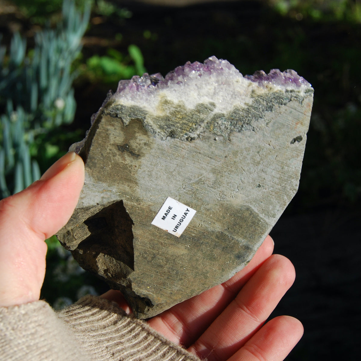 Amethyst Geode Crystal Cathedral Cluster Uruguay Self Standing