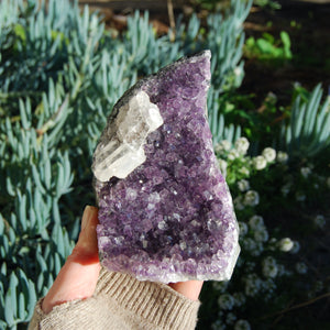 Amethyst Geode Crystal Cathedral Cluster Uruguay Self Standing