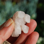 Rose Quartz Crystal Elephant