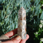 Crazy Lace Agate Crystal Tower
