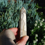 Crazy Lace Agate Crystal Tower