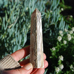 Crazy Lace Agate Crystal Tower