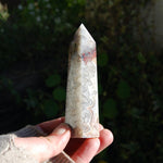 Crazy Lace Agate Crystal Tower
