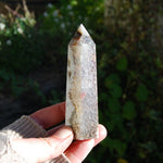 Crazy Lace Agate Crystal Tower