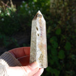 Crazy Lace Agate Crystal Tower