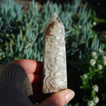 Crazy Lace Agate Crystal Tower