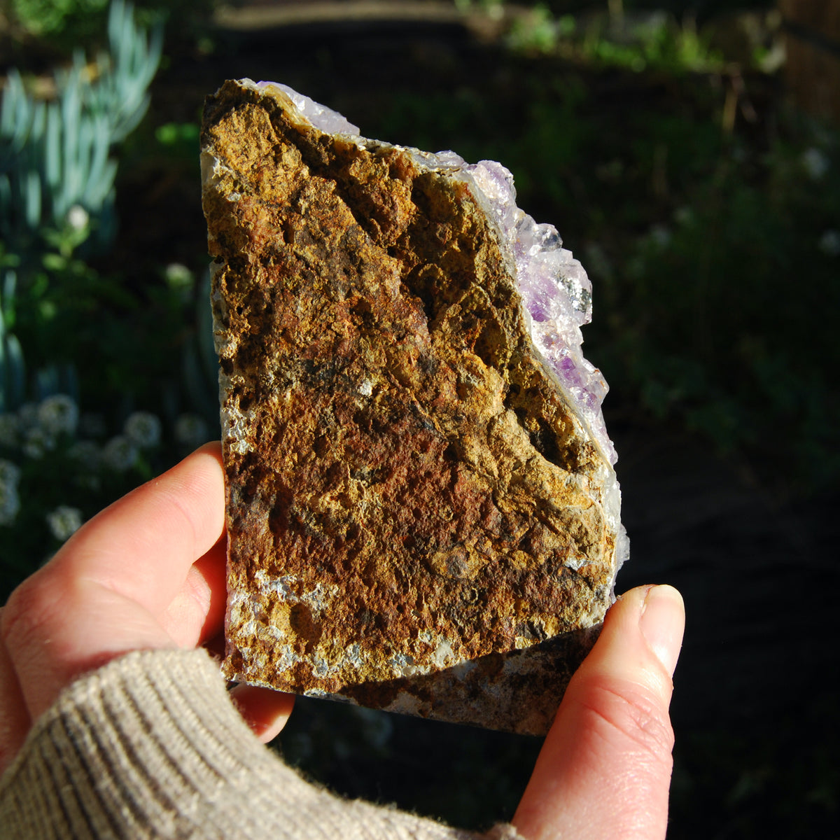 Amethyst Geode Crystal Cathedral Cluster Uruguay Self Standing