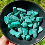 Malachite Crystal Small Tumbled Stones 20 Piece Lot