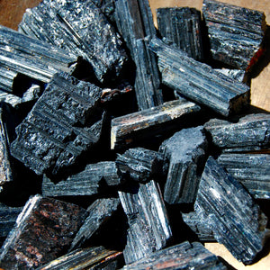 Black Tourmaline Natural Raw Crystals