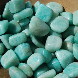 Amazonite Crystal Tumbled Stones