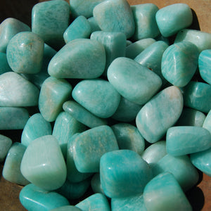 Amazonite Crystal Tumbled Stones
