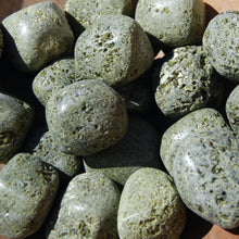 Load image into Gallery viewer, Epidote Crystal Tumbled Stones
