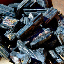 Load image into Gallery viewer, Black Tourmaline Natural Raw Crystals
