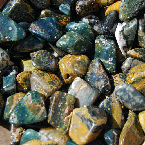 Ocean Jasper Tumbled Stones