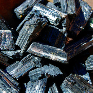 Black Tourmaline Natural Raw Crystals