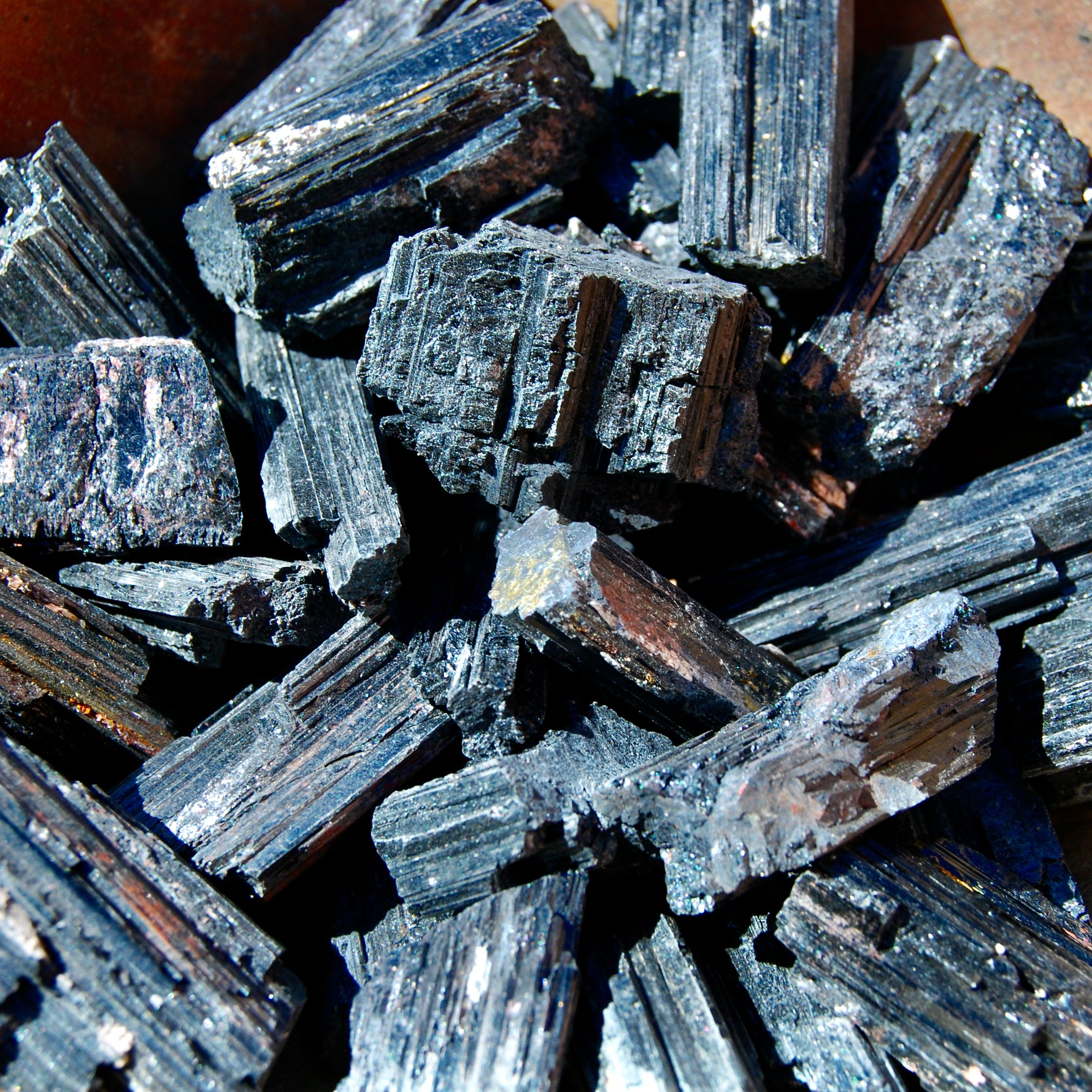 Black Tourmaline Natural Raw Crystals