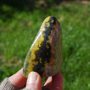 Bumblebee Jasper Crystal Freeform Tower