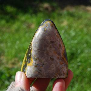 Bumblebee Jasper Crystal Freeform Tower
