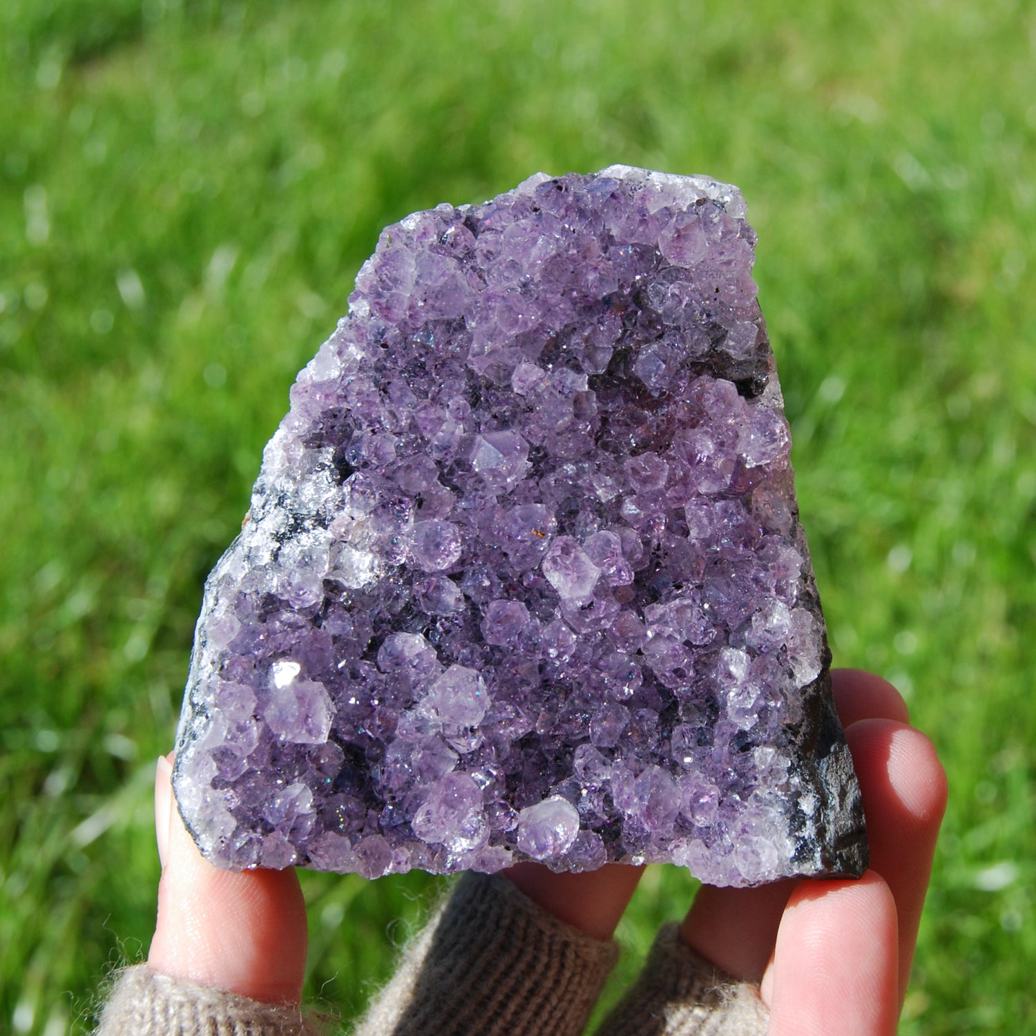 Amethyst Geode Crystal Cluster Uruguay
