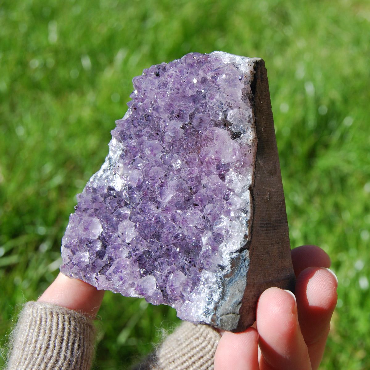 Amethyst Geode Crystal Cluster Uruguay