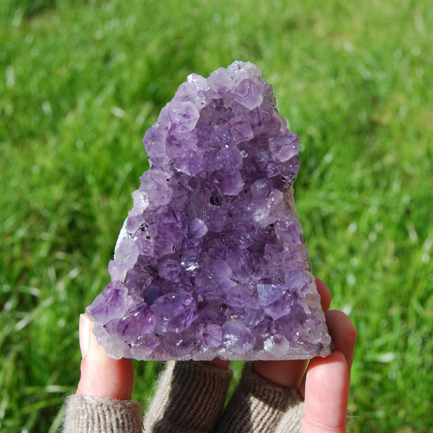 Amethyst Geode Crystal Cluster Uruguay
