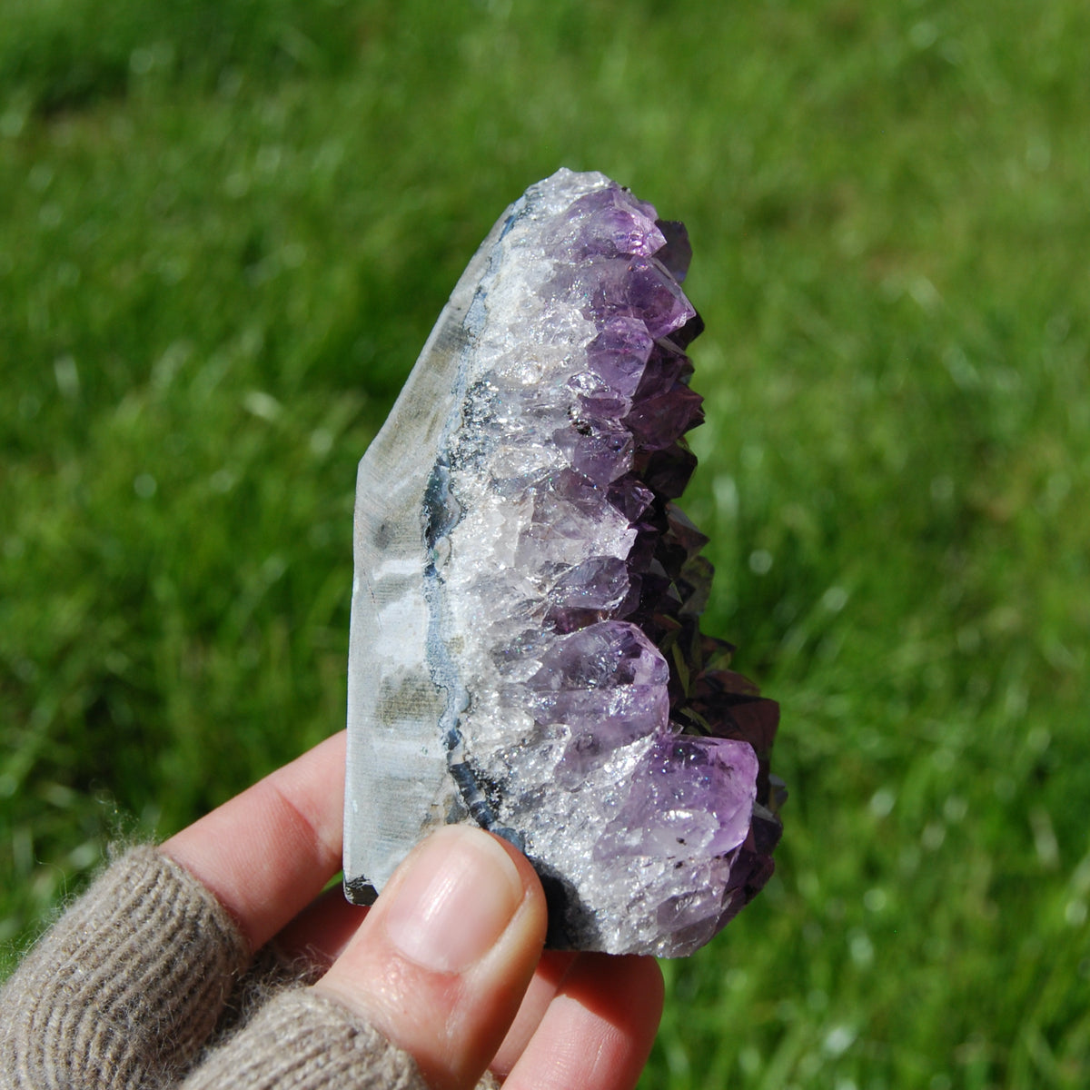 Amethyst Geode Crystal Cluster Uruguay