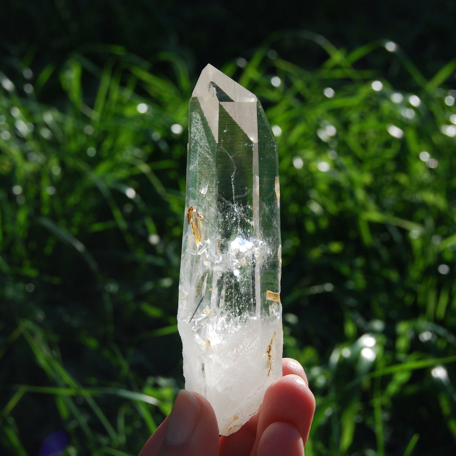 Blades of Light Lemurian Quartz Crystal, Colombia