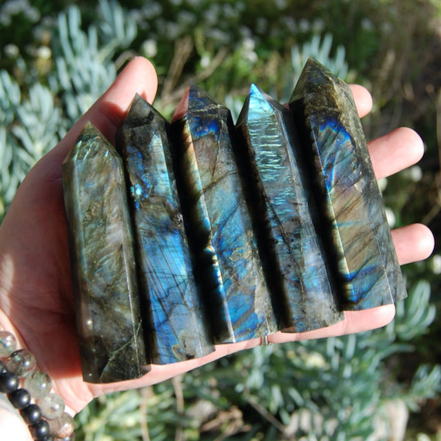 Labradorite Crystal Tower Media 1 of 12