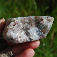 Load image into Gallery viewer, Mtorolite Chrome Chalcedony Slice from Zimbabwe
