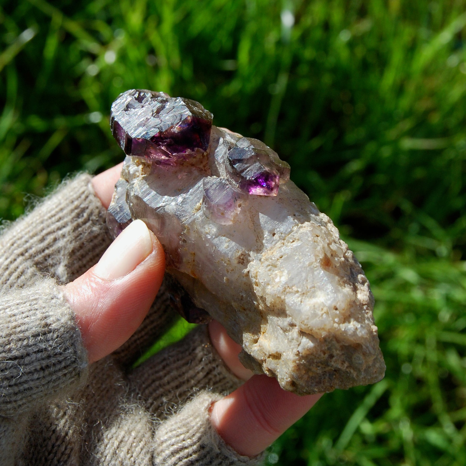Chiredzi Amethyst Scepter Crystal Zimbabwe