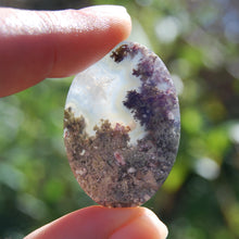 Load image into Gallery viewer, Moss Agate Cabochon, Scenic Garden Agate Cab
