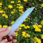 Knapped Opalite Crystal Knife Blades