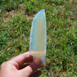 Knapped Opalite Crystal Knife Blades