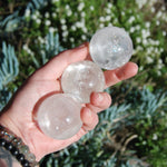 Clear Calcite Crystal Sphere from Iceland
