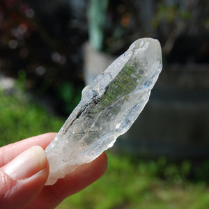 Kullu Quartz Crystal Himalayan Black Rutile Chlorite Elestial Kullu Valley India