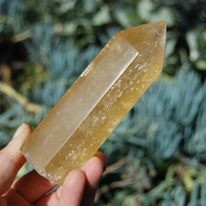 ONE XL Light Honey Calcite Crystal Tower