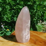 Rose Quartz Crystal Polished Freeform Tower