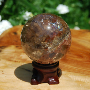 Lodolite Crystal Sphere