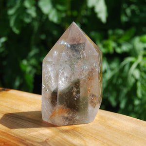 Scenic Lodolite Crystal Tower Landscape Quartz Garden Quartz Shamanic Dream Stone