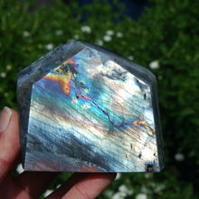 Load image into Gallery viewer, Purple Labradorite Crystal Free Form Tower
