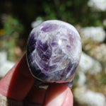 Chevron Dream Amethyst Carved Crystal Skull Realistic