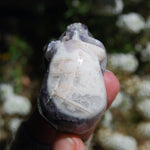Chevron Dream Amethyst Carved Crystal Skull Realistic