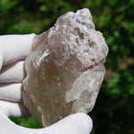 Pink Lepidolite in Citrine Matrix Crystal Specimen