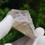 Pink Lepidolite in Citrine Matrix Crystal Specimen