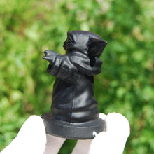 Load image into Gallery viewer, Black Obsidian Grogu Baby Yoda Crystal Carving
