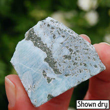 Load image into Gallery viewer, Genuine Larimar Crystal Slab Dominican Republic
