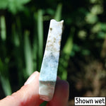 Genuine Larimar Crystal Slab Dominican Republic