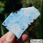 Genuine Larimar Crystal Slab Dominican Republic
