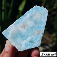Load image into Gallery viewer, Genuine Larimar Crystal Slab Dominican Republic
